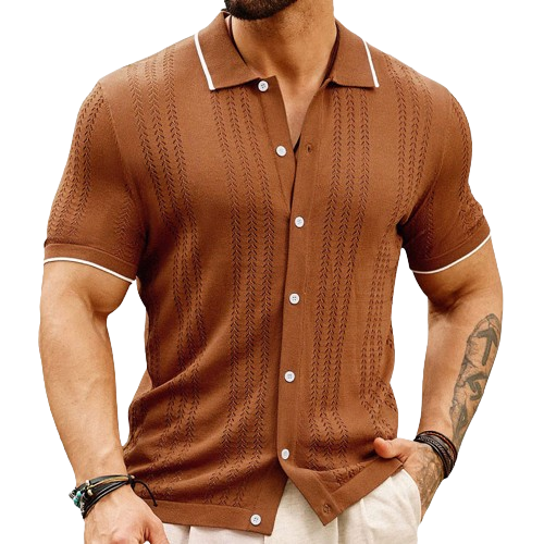 Men's Short-sleeved Polo Shirt