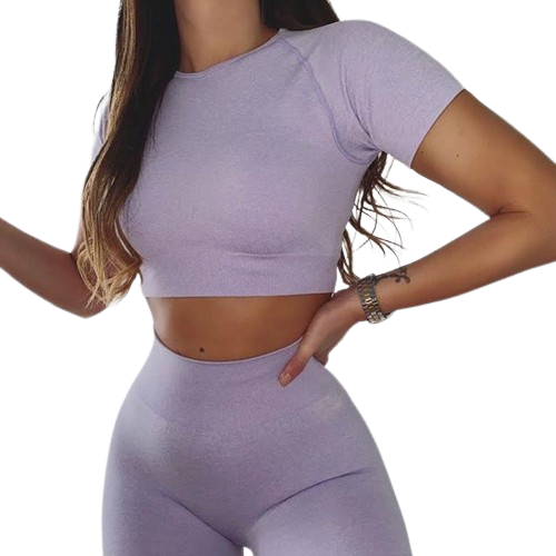 Seamless Women's Yoga Set