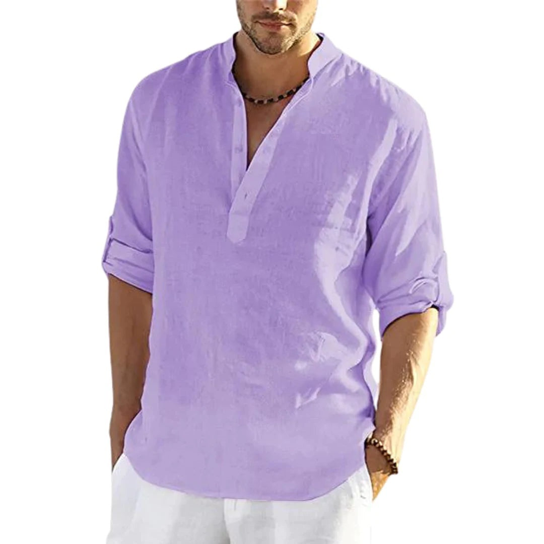 Men's Cotton Linen Shirt