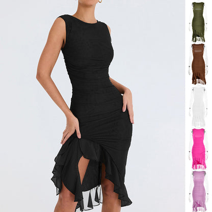 Slim Skinny Sleeveless Club Dress