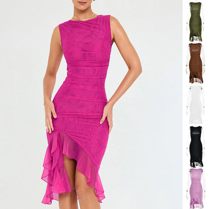 Slim Skinny Sleeveless Club Dress