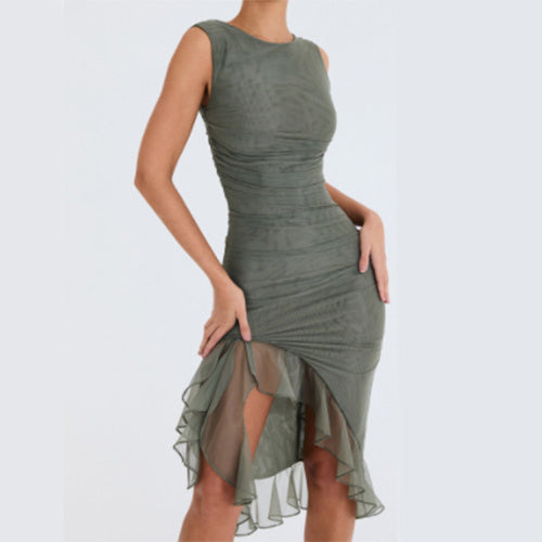 Slim Skinny Sleeveless Club Dress