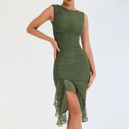 Slim Skinny Sleeveless Club Dress