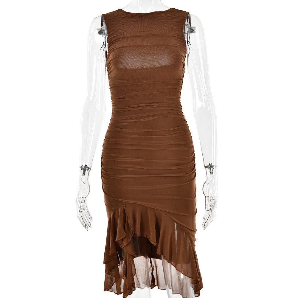 Slim Skinny Sleeveless Club Dress